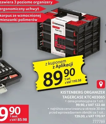 Organizer KISTENBERG KTC403065 promocja w Selgros