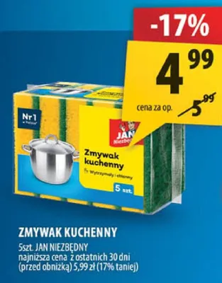 Zmywak kuchenny JAN NIEZBĘDNY promocja w Arhelan