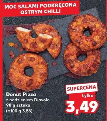 Donut Pizza z nadzieniem Diavolo Kaufland promocja w Kaufland
