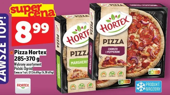 Pizza Hortex 285-370 g promocja w TOPAZ