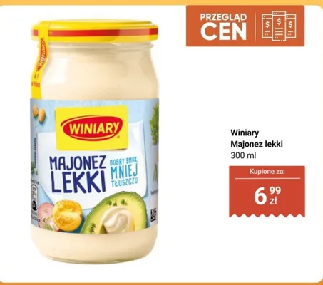 Majonez lekki promocja w Biedronka