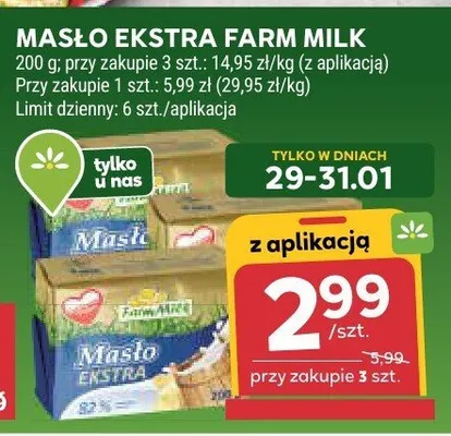 Masło promocja w Stokrotka