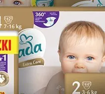 Pieluchy Extra Care rozmiar 4  promocja w Biedronka