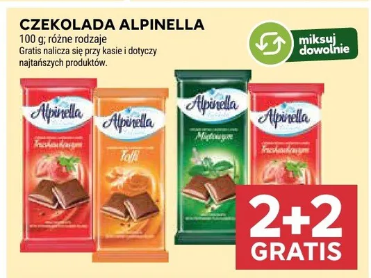 Czekolada promocja w Stokrotka