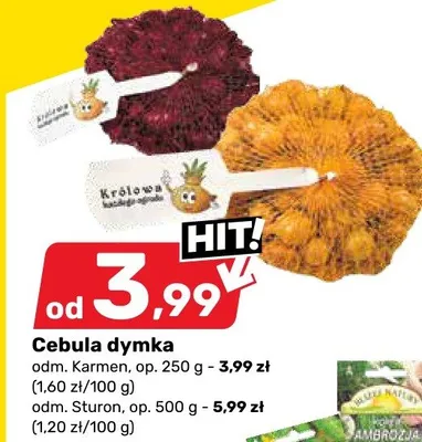 Cebula dymka Karmen odm. op. 250 g Bricomarche promocja w Bricomarche