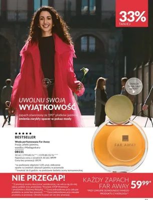 Woda perfumowana promocja w AVON