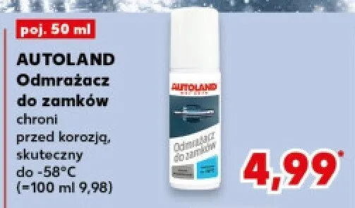 Odmrażacz do zamków promocja w Kaufland