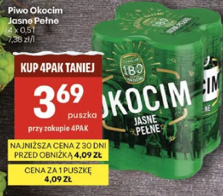 Piwo promocja w Delikatesy Centrum