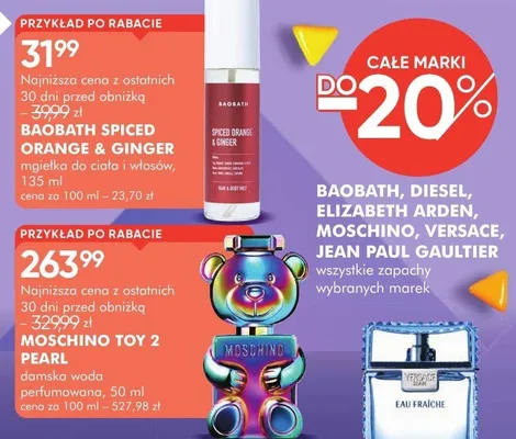 Mgiełka do ciała Baobath Spiced Orange & Ginger promocja w Super-Pharm