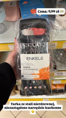 Tarka ze stali nierdzewnej  promocja w Dino