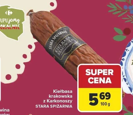 Kiełbasa promocja w Carrefour Market