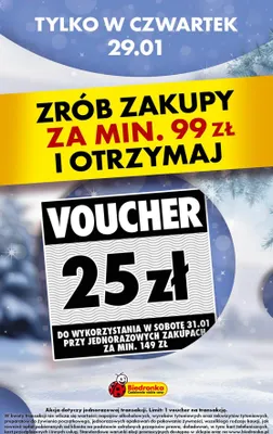 Od środy, Z ladą tradycyjną, strona 1 promocja w Biedronka