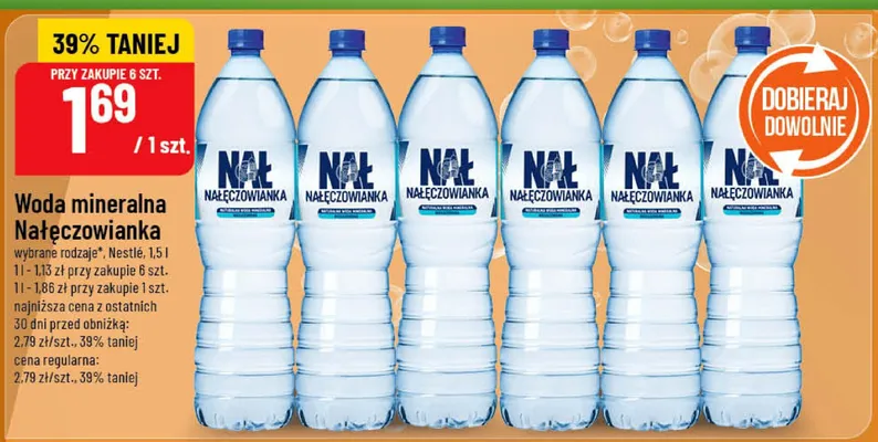 Woda mineralna Nałęczowianka promocja w POLOmarket