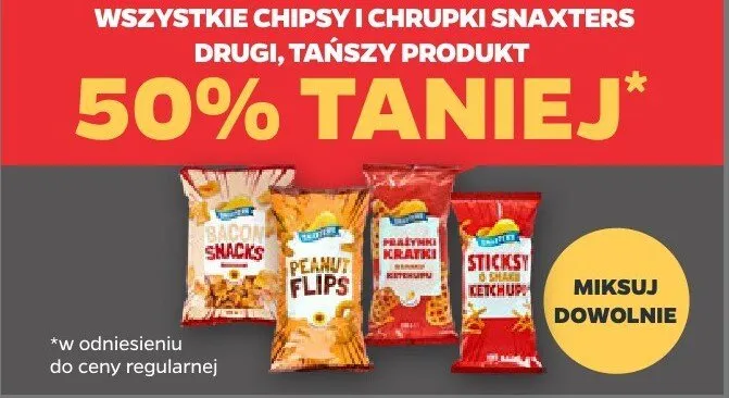 Chipsy i chrupki (różne rodzaje) promocja w Netto
