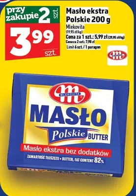 Masło promocja w TOPAZ
