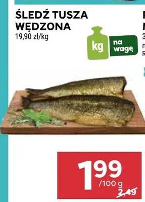 Śledź tusza wędzona promocja w Stokrotka