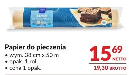 Papier do pieczenia Makro promocja w Makro