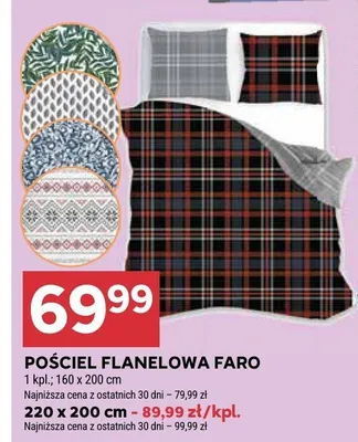 Pościel flanelowa Faro promocja w Stokrotka