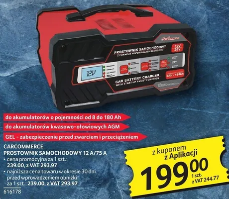 Prostownik promocja w Selgros