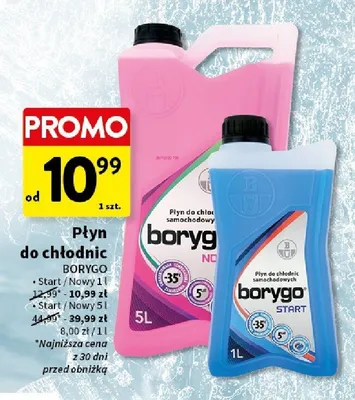Płyn do chłodnicy BORYGO promocja w Intermarche