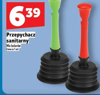 Przepychacz sanitarny Mix kolorów TOPAZ promocja w TOPAZ