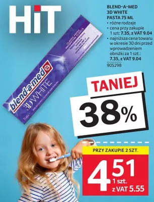 Pasta do zębów Blend-a-med promocja w Selgros