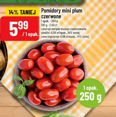 Pomidory promocja w POLOmarket
