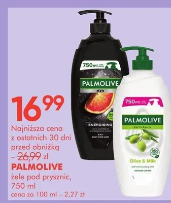Żel pod prysznic PALMOLIVE, 750 ml promocja w Super-Pharm