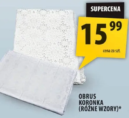 Obrus kuchenny różne wzory Arhelan promocja w Arhelan