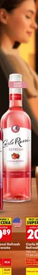 Wino Carlo rossi refresh strawberry promocja w Biedronka