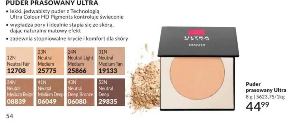 Puder promocja w AVON