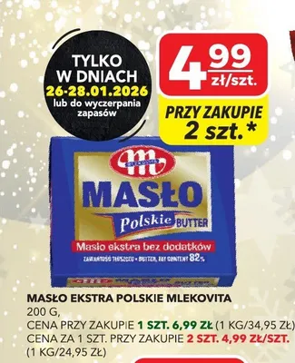 Masło promocja w Top Market