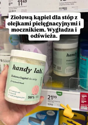 Ziołowa kąpiel do stóp Patchouli Mood promocja w Rossmann