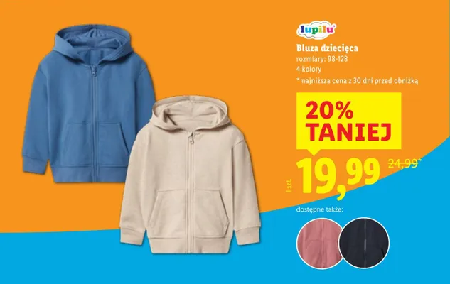 Bluza dziecięca 3-12 lat psi patrol promocja w Lidl