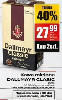 Kawa mielona DALLMAYR CLASIC promocja w Supeco