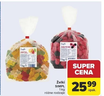Żelki promocja w Carrefour