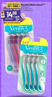 Maszynki Gillette Venus3 promocja w POLOmarket