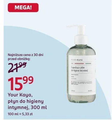 Płyn do higieny intymnej, 300 ml promocja w Rossmann