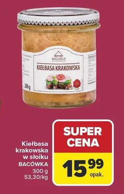 Kiełbasa promocja w Carrefour