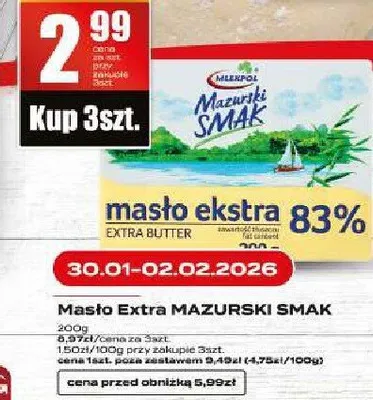 Masło promocja w Supeco