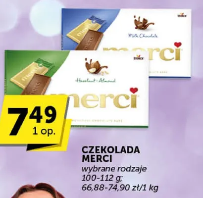 Czekolada MERCI promocja w Euro Sklep