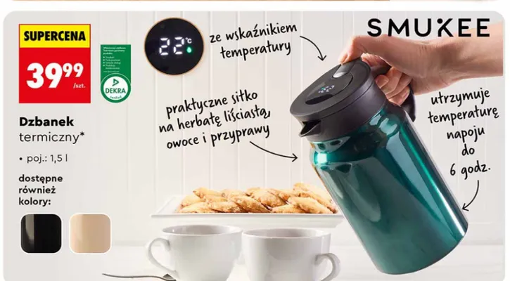Dzbanek termiczny promocja w Biedronka