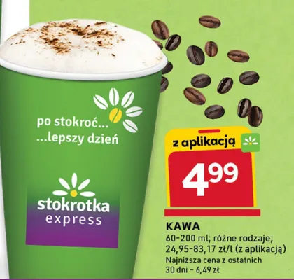 Kawa promocja w Stokrotka