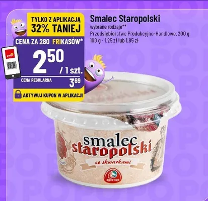 Smalec Staropolski wybrane rodzaje promocja w POLOmarket