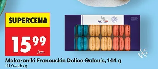 Makaroniki francuskie  promocja w Biedronka