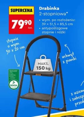Drabinka 2-stopniowa promocja w Biedronka