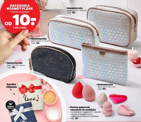 Kosmetyczka 25×7×15 cm promocja w Netto