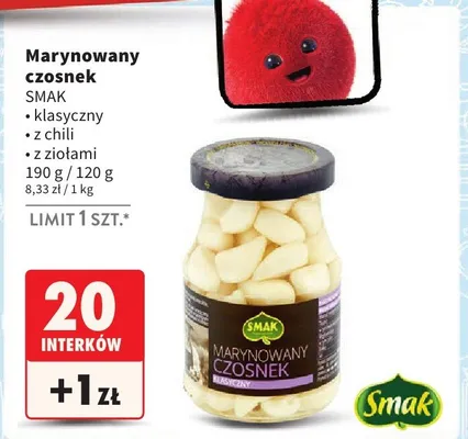 Czosnek marynowany klasyczny promocja w Intermarche