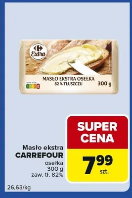 Masło promocja w Carrefour Express