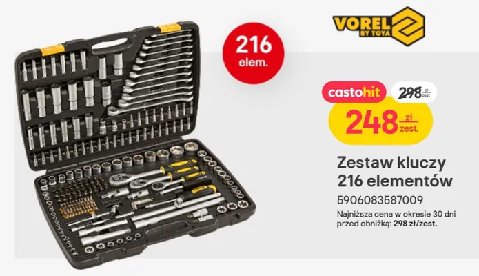 Klucz promocja w Castorama